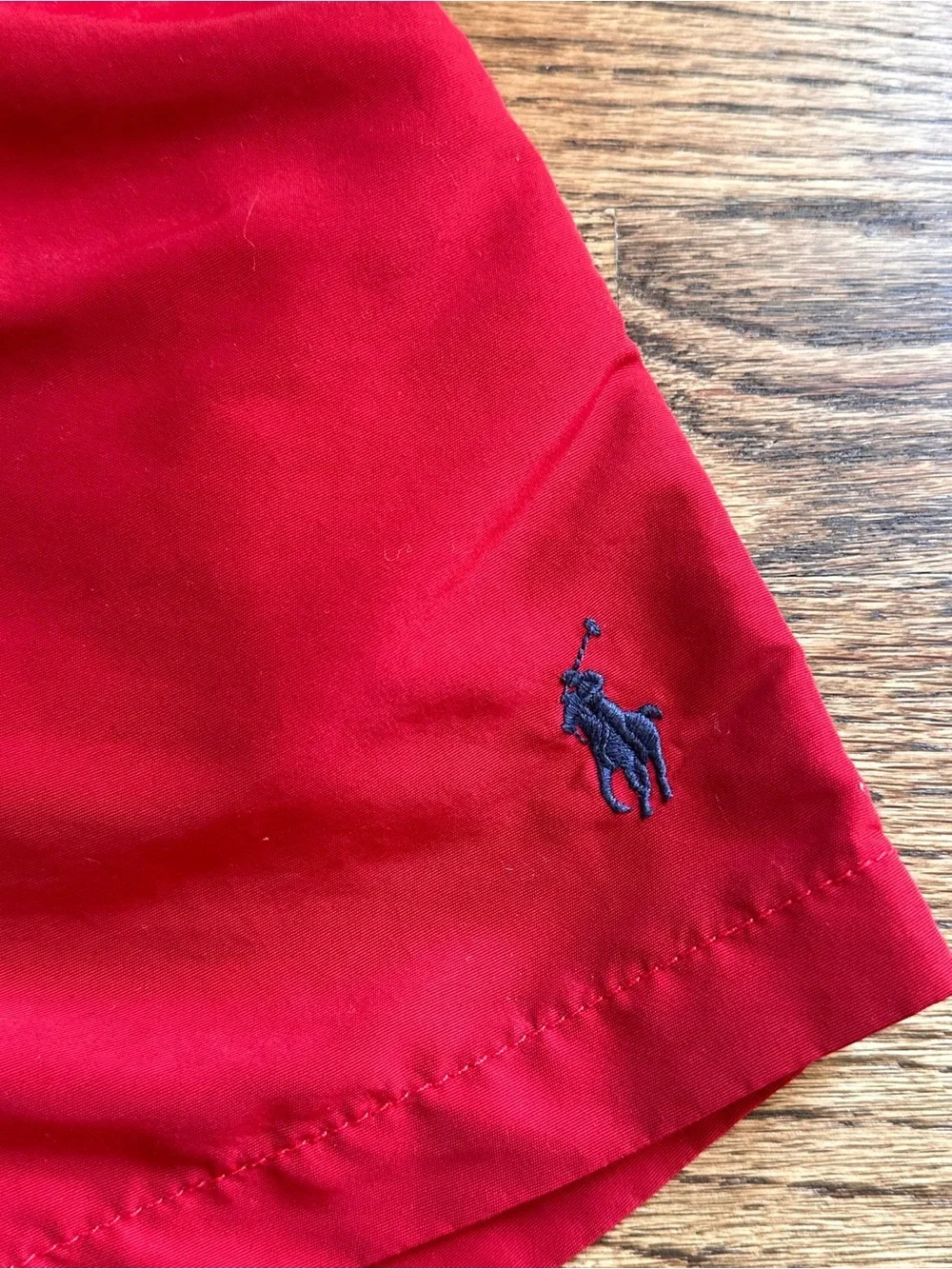 Polo Ralph Lauren Men’s Size Small Swim Shorts Red Mesh Lined Logo Summer